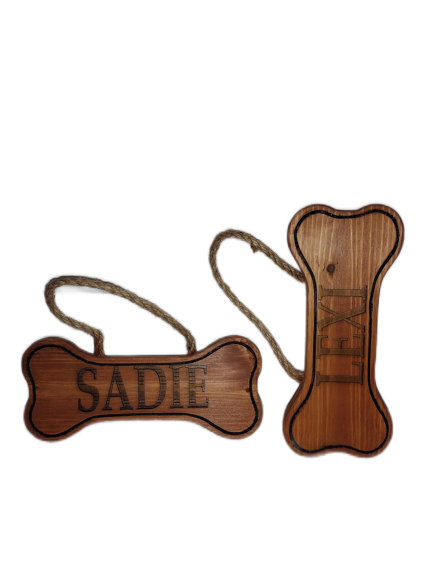 Home decor and pet decor Custom Dog Name Bone Shaped Plaque