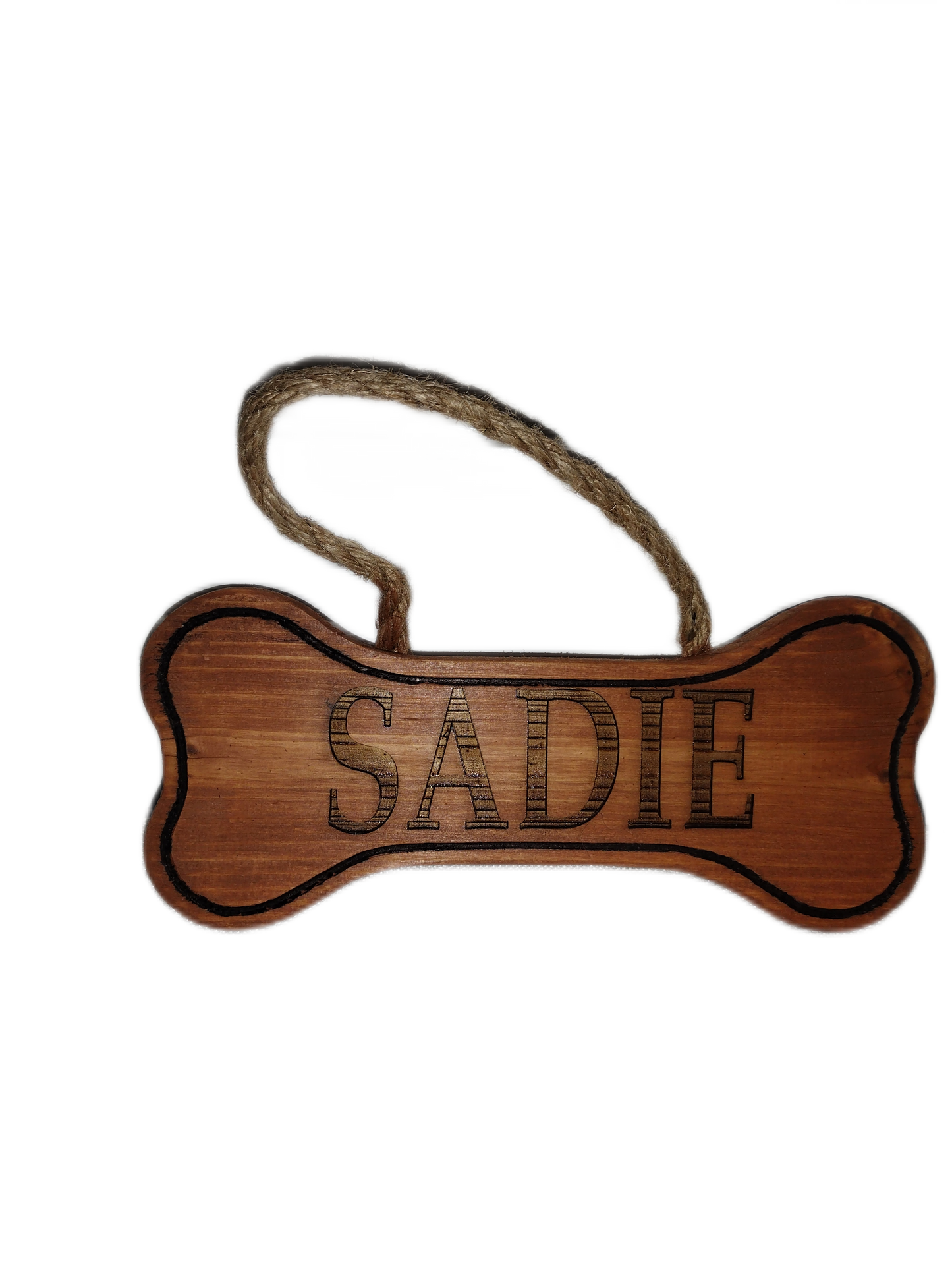 Home decor and pet decor Custom Dog Name Bone Shaped Plaque